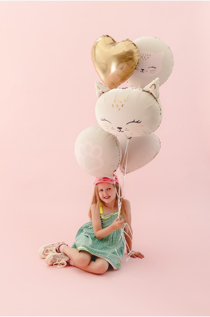 Folienballon-Set Kätzchen