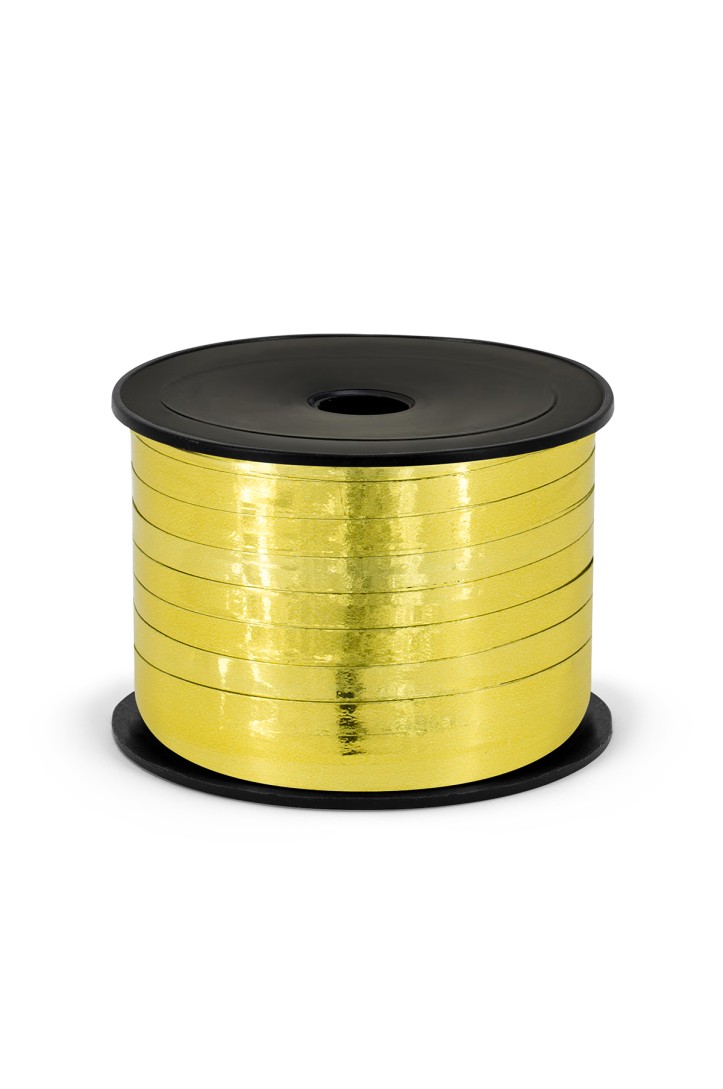 Metallic Plastic Ribbon 5 mm / 25 m