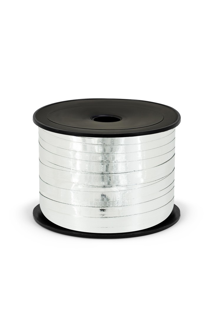 Metallic Plastic Ribbon 5 mm / 25 m