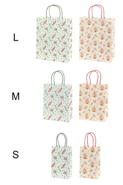 Gift Bags Sweets and Gingerbread