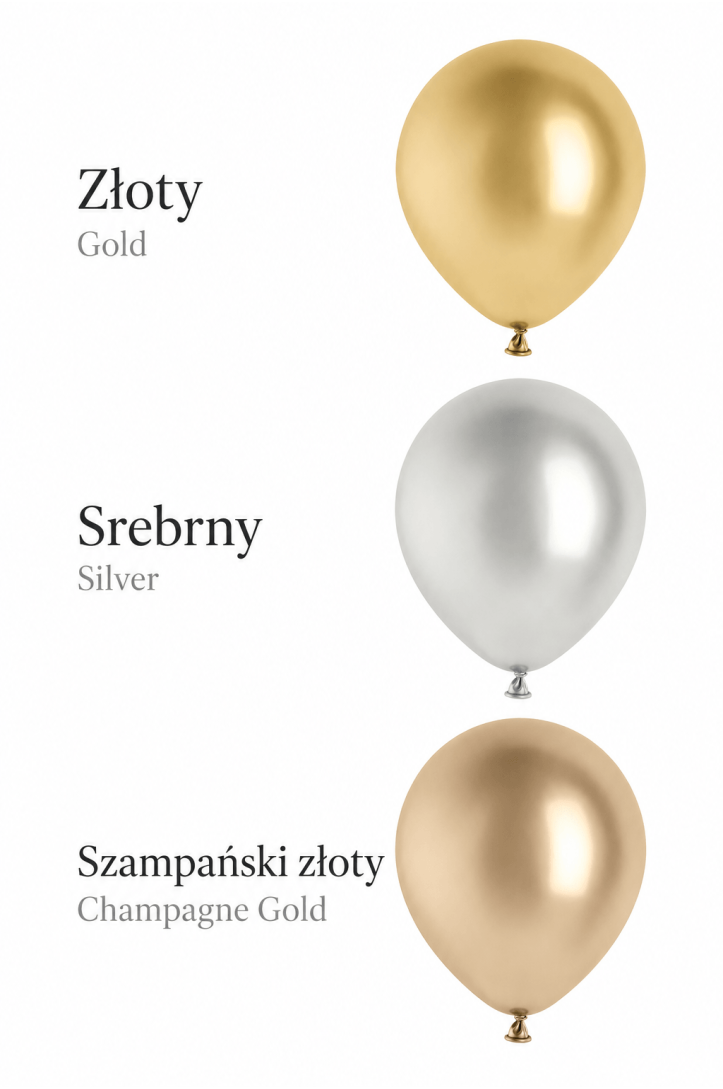 Balony Glossy GS12-50 30cm