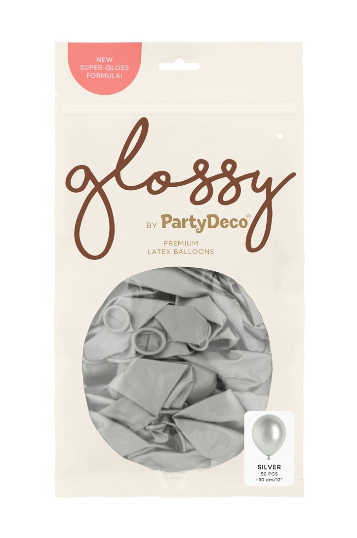 Glossy Luftballons GS12-50 30 cm