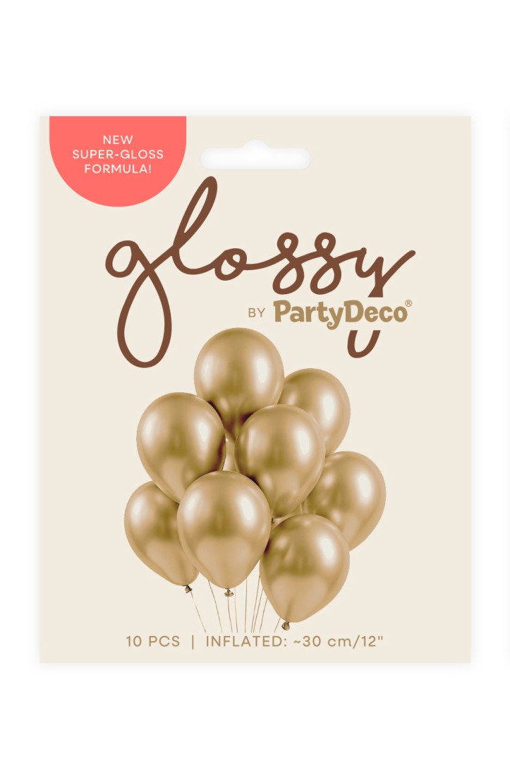 Glossy Luftballons GS12-10 30 cm