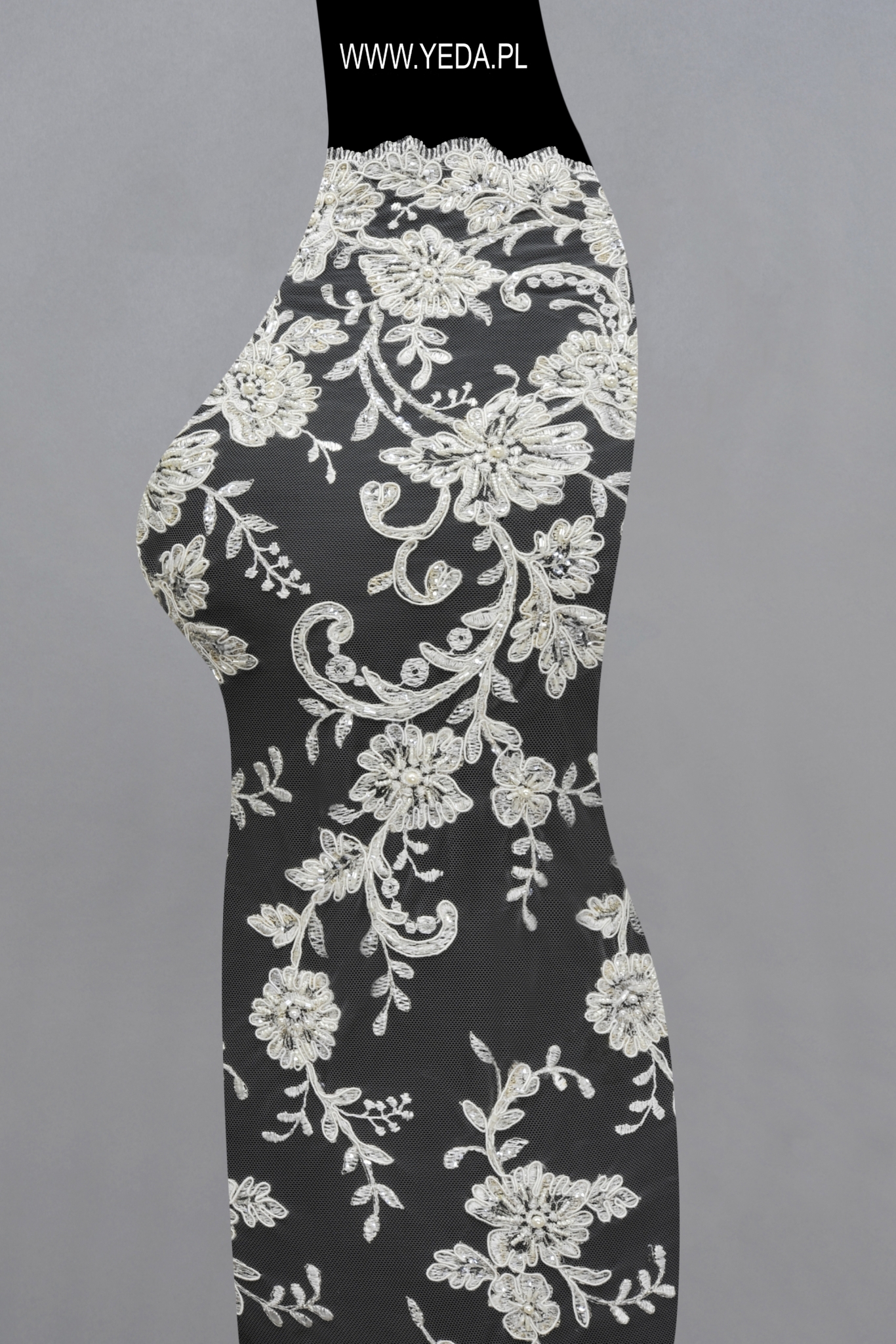 BRAUTSPITZE W5714 KORDONETTSEIDE